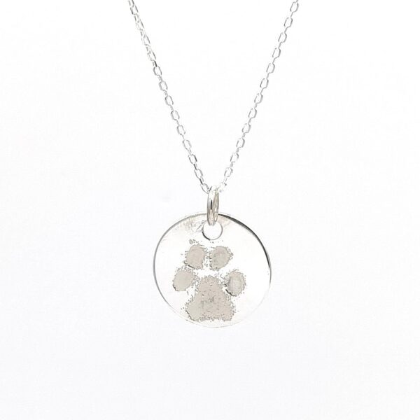 recto pendentif empreinte chien