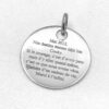 La médaille gravée  de l'empreinte de votre chat – Image 3
