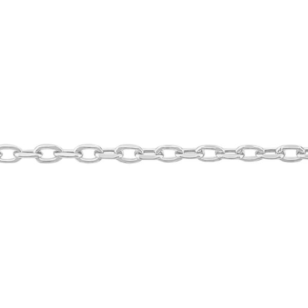 Chaîne argent réglable de 40 à 45 cm – Image 2