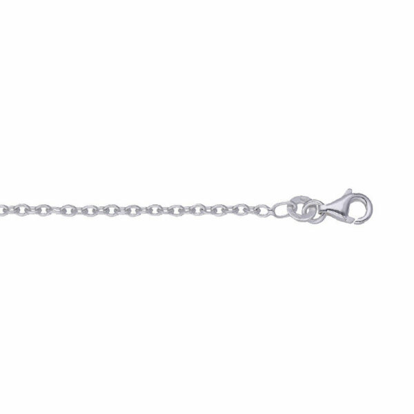 Chaîne argent réglable de 40 à 45 cm