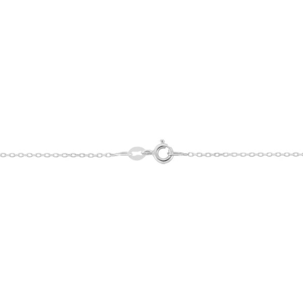 Chaîne argent réglable de 40 à 45 cm – Image 3