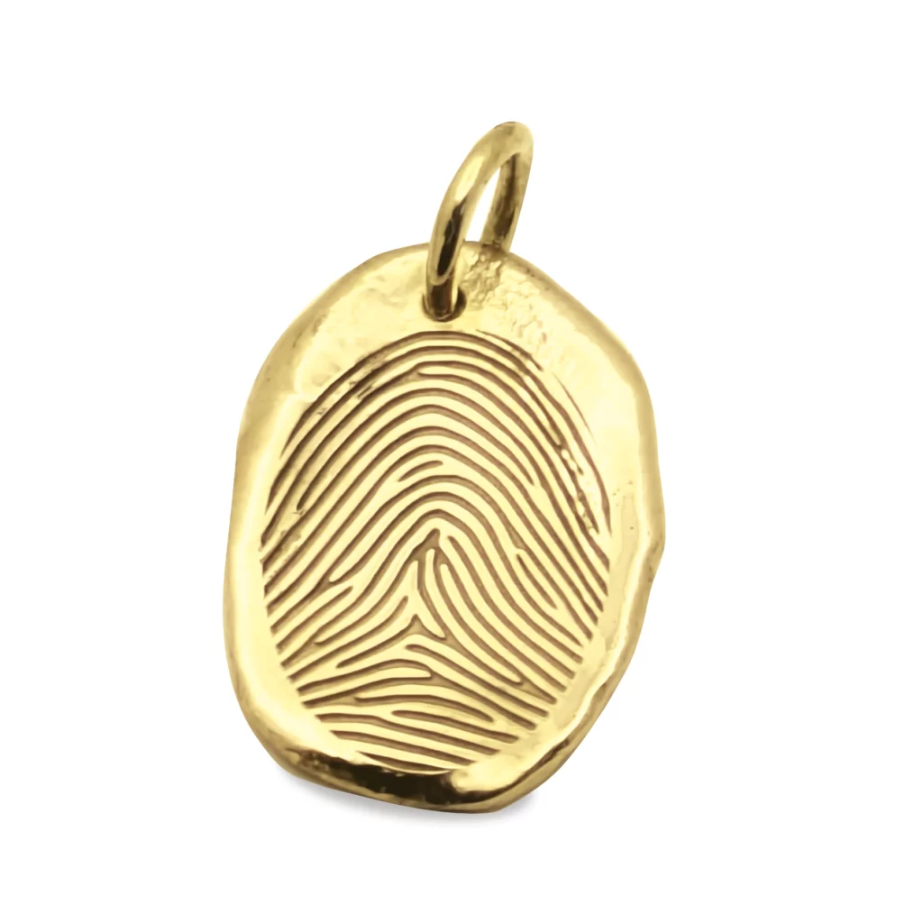 pendentif empreinte