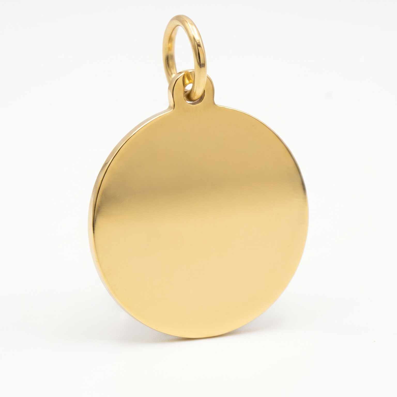Medaille Or Jaune 18c Macha / Happy – Image 4